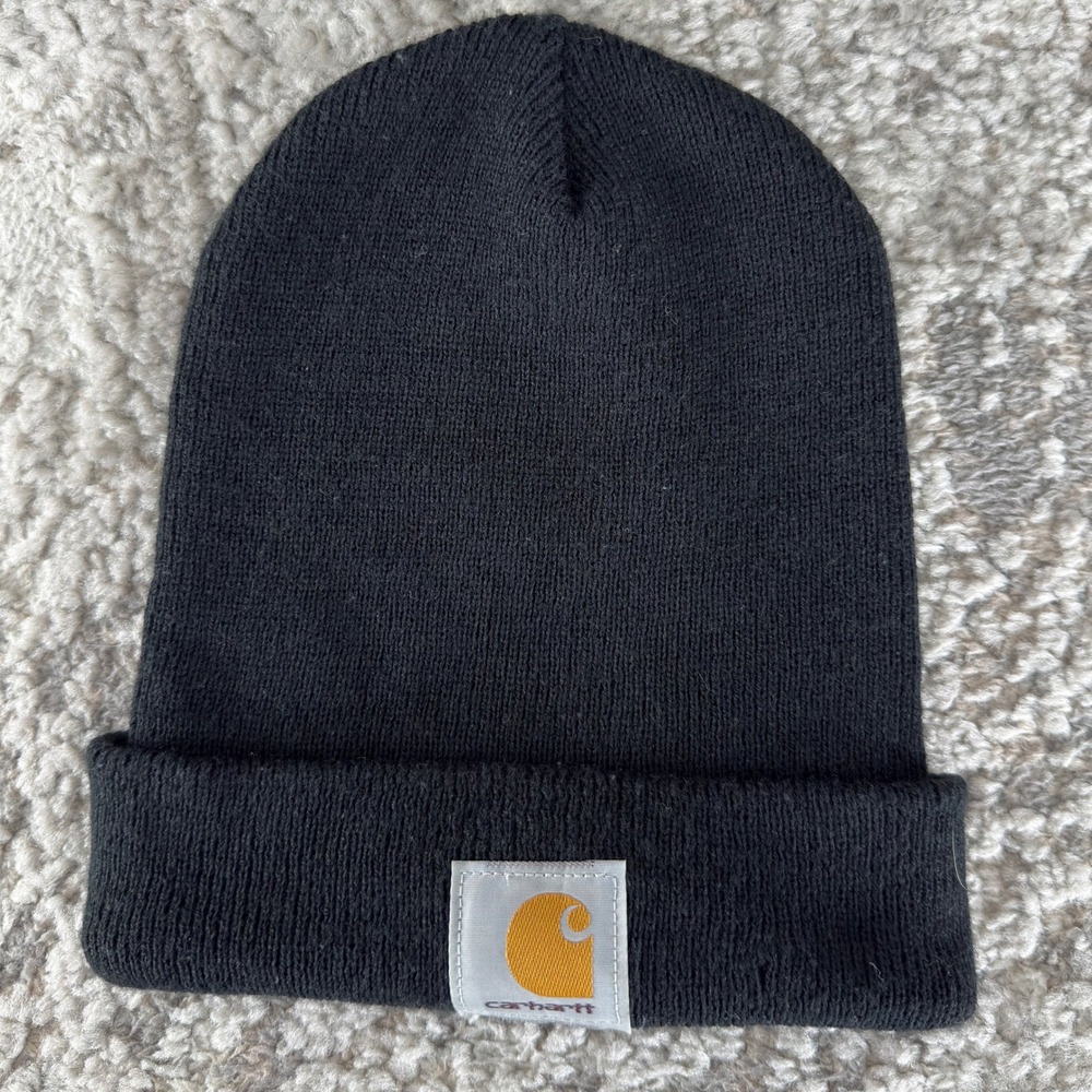 Carhartt Size OS Acrylic Watch Knit Beanie Black Mens‎